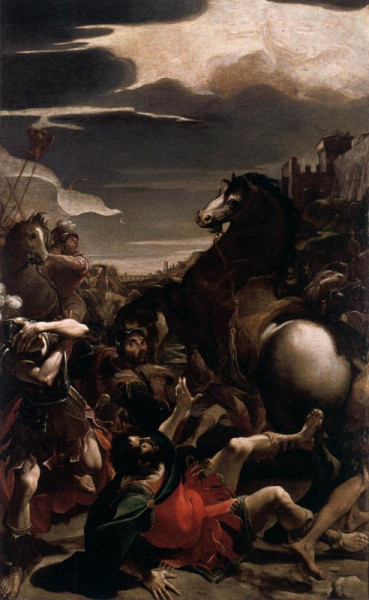 Lodovico Carracci: Szent Pál megtérése (1587–88)