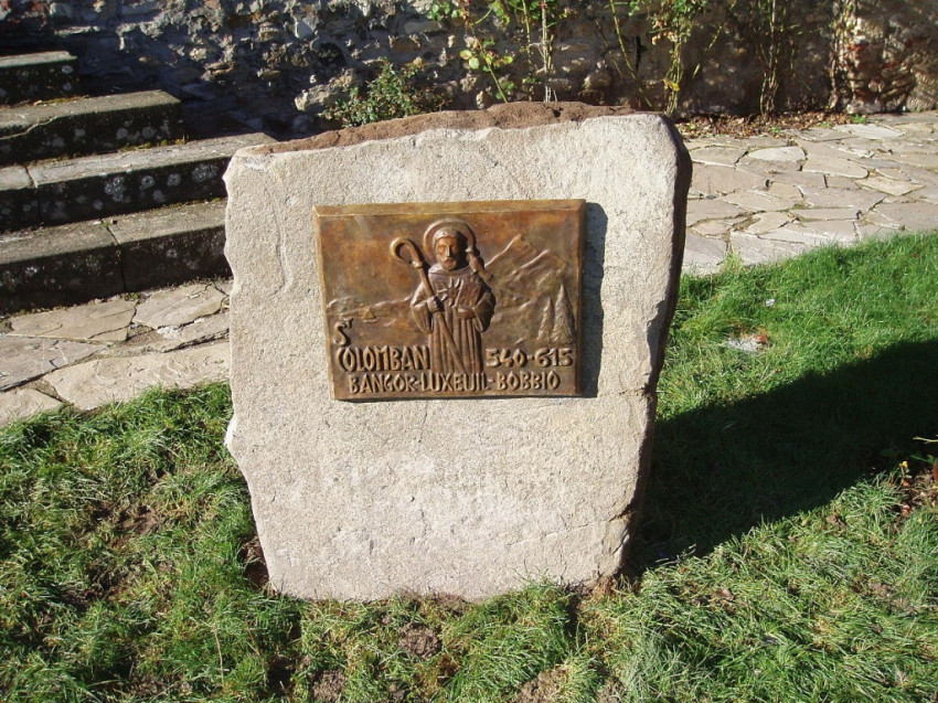A bobbió kolostortól induló lélek útjának egyik állomása
