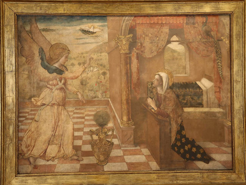 Jacopo Bellini: Az angyali üdvözlet (15. század)