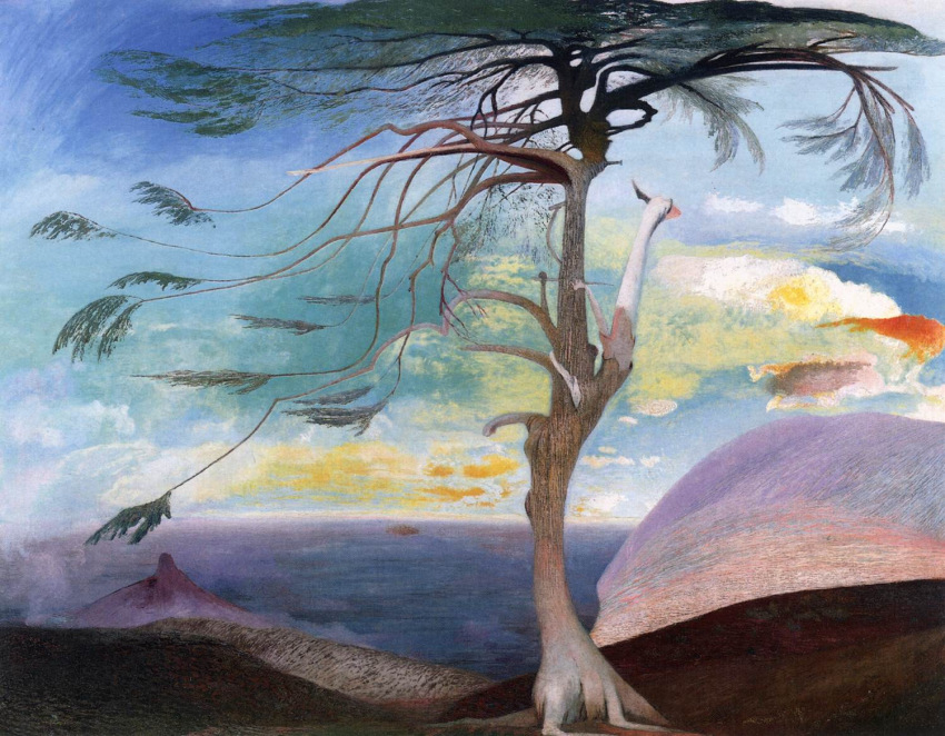 Csontváry Kosztka Tivadar: Magányos cédrus (1907)