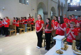 Caritas Junior-tagokat avattak a Veszprémi Főegyházmegyében
