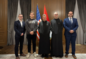 Díszdoktori címet vett át Juhász-Laczik Albin OSB a Saint Vincent College-ban