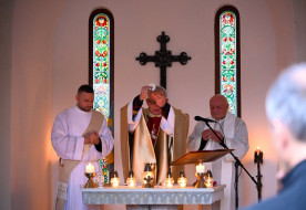 Szentmisét ünnepeltek az olaszországi Visintini magyar kápolnájában