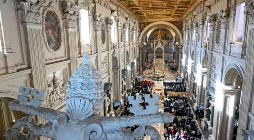 XIV. Leó pápa homíliája: Mélyre ásva, alázattal és türelemmel építsük az élő templomot!