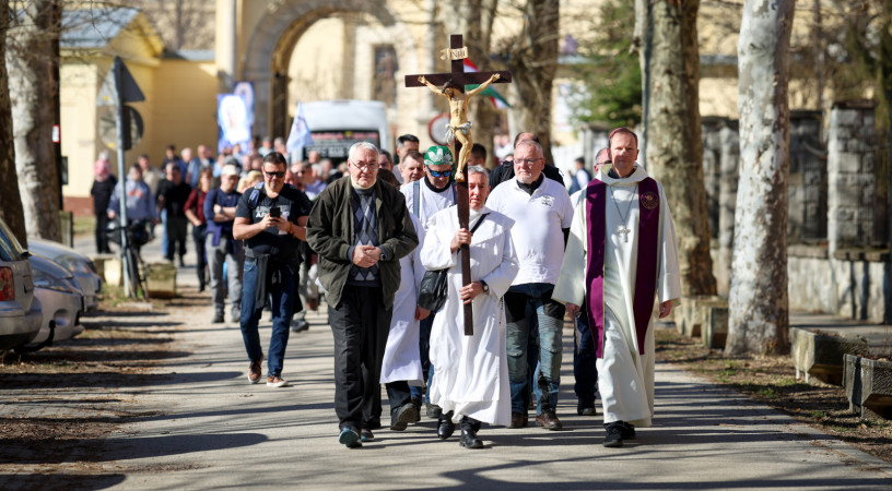 Első alkalommal szervezték meg a férfiak Szent József-zarándoklatát Márianosztrára