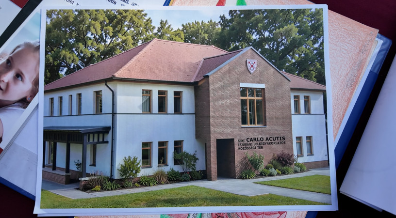 Lelkigyakorlatos ház épül Nyékládházán Szent Carlo Acutis pártfogásában