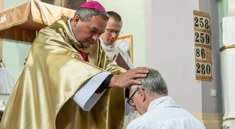 Diakónusszentelést ünnepeltek Nagymányokon